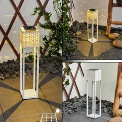 Luminaires Orientaux-hofstein Lampe solaires Quarrata LED Blanc, 1 lumière