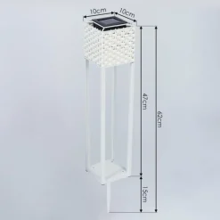 Luminaires Orientaux-hofstein Lampe solaires Quarrata LED Blanc, 1 lumière