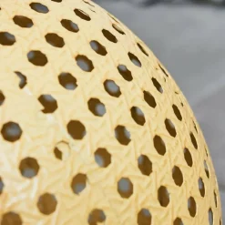 Style Boho-Chic-hofstein Lampe solaires Revere LED Brun, Noir, 1 lumière