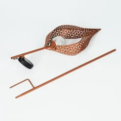 Luminaires Orientaux-hofstein Lampe solaires Rovinj LED Rouille, 1 lumière