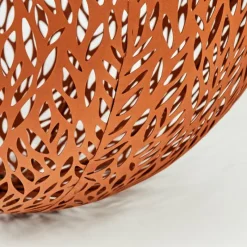 Luminaires Orientaux-hofstein Lampe solaires Samoao LED Rouille, Noir, 1 lumière