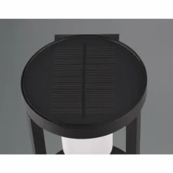 Luminaires Trio Lampe solaires Trio Carmo LED Noir, 1 lumière, Détecteur de mouvement