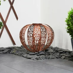 Luminaires Orientaux-hofstein Lampe solaires Wasalea LED Bronze, Noir, 1 lumière