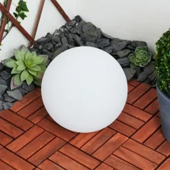 hofstein Lampe solaires Ykullen LED Noir, 1 lumière, Télécommandes, Changeur de couleurs