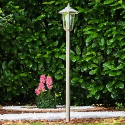 hofstein Lampe sur pied d'extérieur MOSKAU Acier inoxydable, 1 lumière