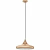 Luminaires Scandinaves-Luminaires Eglo Lampe suspendue Eglo CORETTO 2 Cuivre, 1 lumière