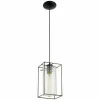 Luminaires Eglo Lampe suspendue Eglo LONCINO Noir, 1 lumière