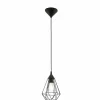 Luminaires Eglo Lampe suspendue Eglo TARBES Noir, 1 lumière* Suspensions