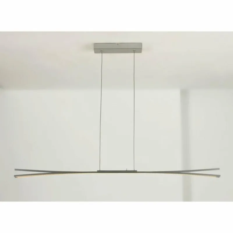 Luminaires Bopp Lampe suspension Bopp Convex LED Aluminium, 3 lumières* Éclairage Led