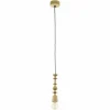 Lampes Vintages & Rétros-Luminaires Eglo Lampe suspension Eglo AVOLTRI Bois clair, 1 lumière