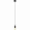Lampes Vintages & Rétros-Luminaires Eglo Lampe suspension Eglo AVOLTRI Noir, 1 lumière