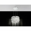 Luminaires Eglo Lampe suspension Eglo CALAONDA Chrome, 7 lumières
