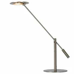Luminaires Lucide Lampes de table Lucide ANSELMO LED Chrome, 1 lumière* Éclairage Led