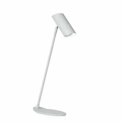 Luminaires Scandinaves-Luminaires Lucide Lampes de table Lucide HESTER Blanc, 1 lumière