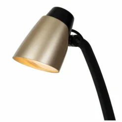 Lampes Dorées-Luminaires Lucide Lampes de table Lucide LUDO LED Noir, 1 lumière