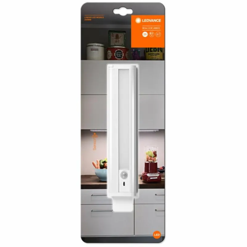 Luminaires Ledvance lampes pour bandeaux LEDVANCE LINEAR Blanc, 1 lumière, Détecteur de mouvement* Éclairage Led