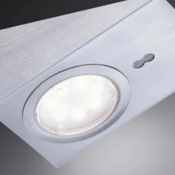 Luminaires Leuchten Direkt lampes pour bandeaux Leuchten Direkt THEO LED Acier inoxydable, 3 lumières* Éclairage Led