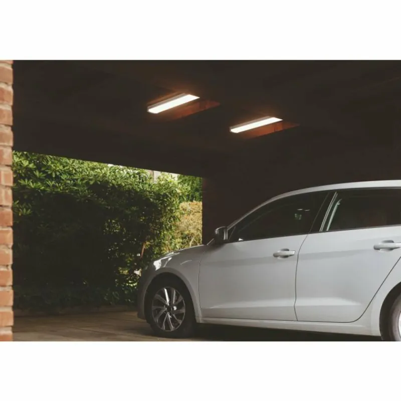 Luminaires Nordlux lampes pour bandeaux Nordlux BURBANK LED Blanc, 1 lumière, Détecteur de mouvement