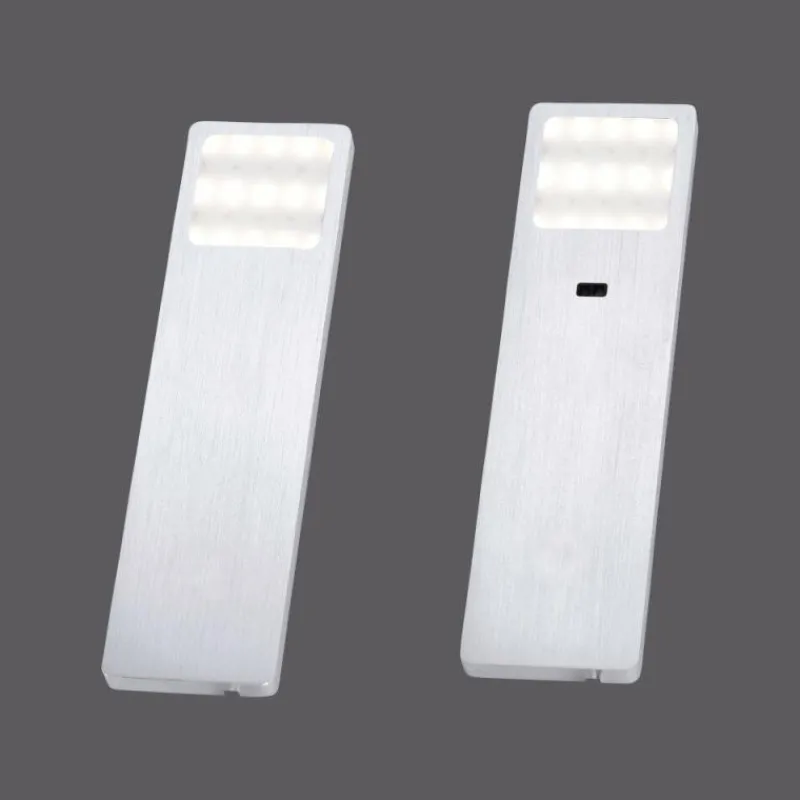 Luminaires Paul Neuhaus lampes pour bandeaux Paul Neuhaus HELENA LED Aluminium, 1 lumière, Détecteur de mouvement* Éclairage Led