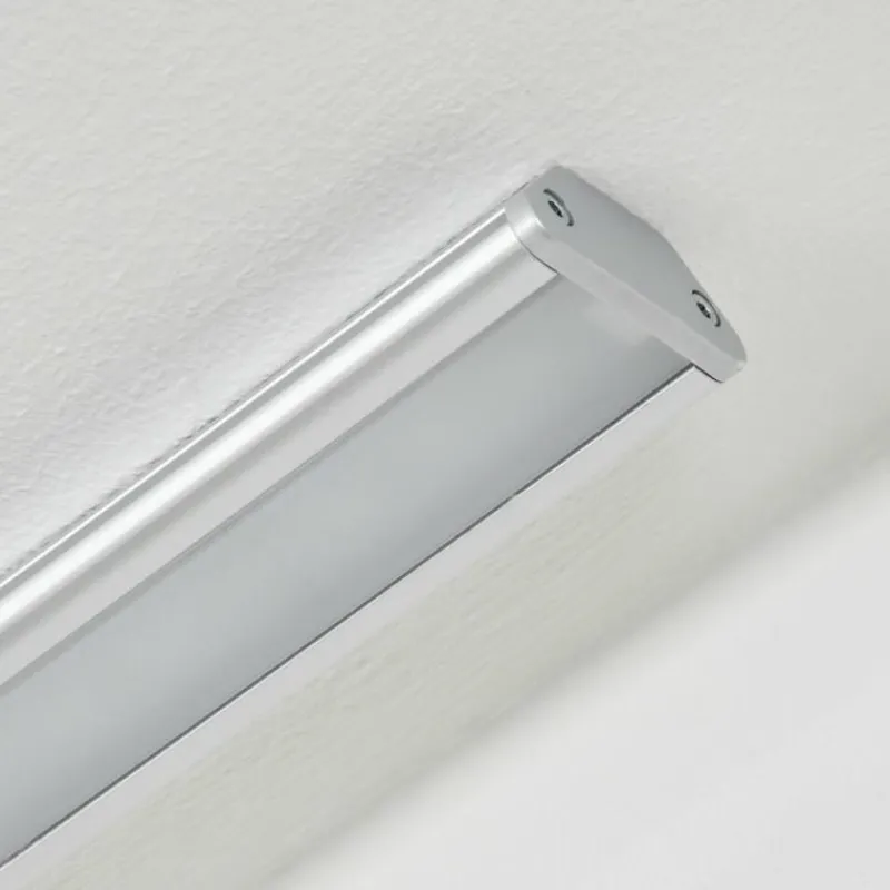 hofstein lampes pour bandeaux set x 2 Raivo LED Noir, Argenté, 2 lumières, Télécommandes, Changeur de couleurs