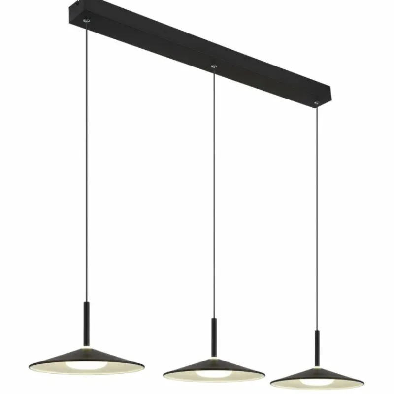 Luminaires Globo Lighting Lampone Suspension LED Noir, 1 lumière* Éclairage Led