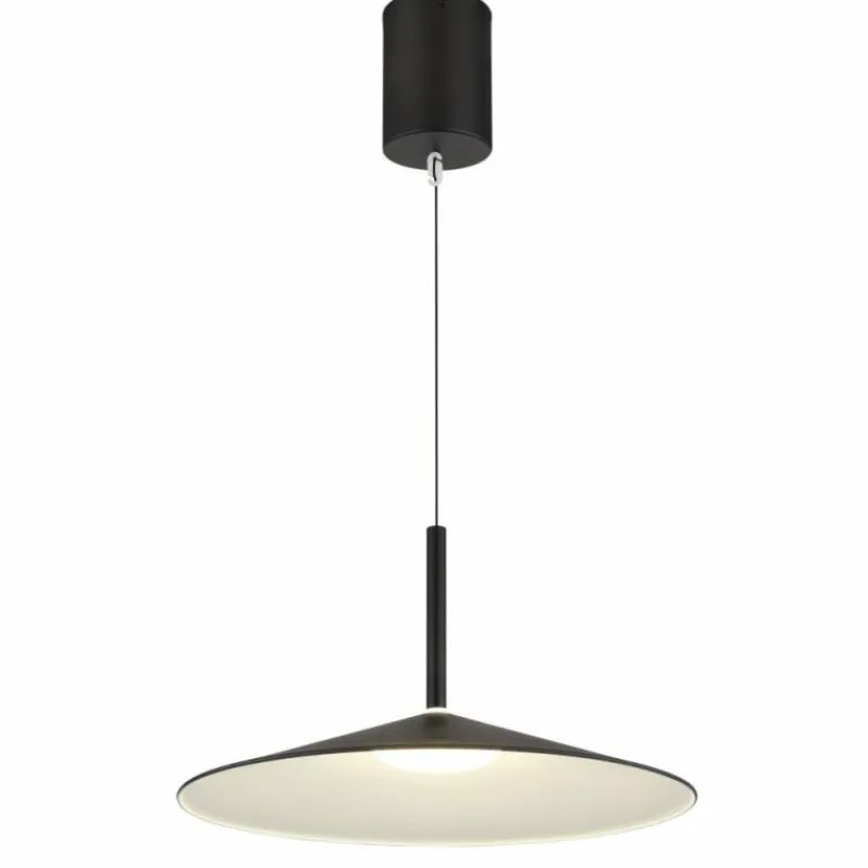 Luminaires Globo Lighting Lampone Suspension LED Noir, 1 lumière* Suspensions