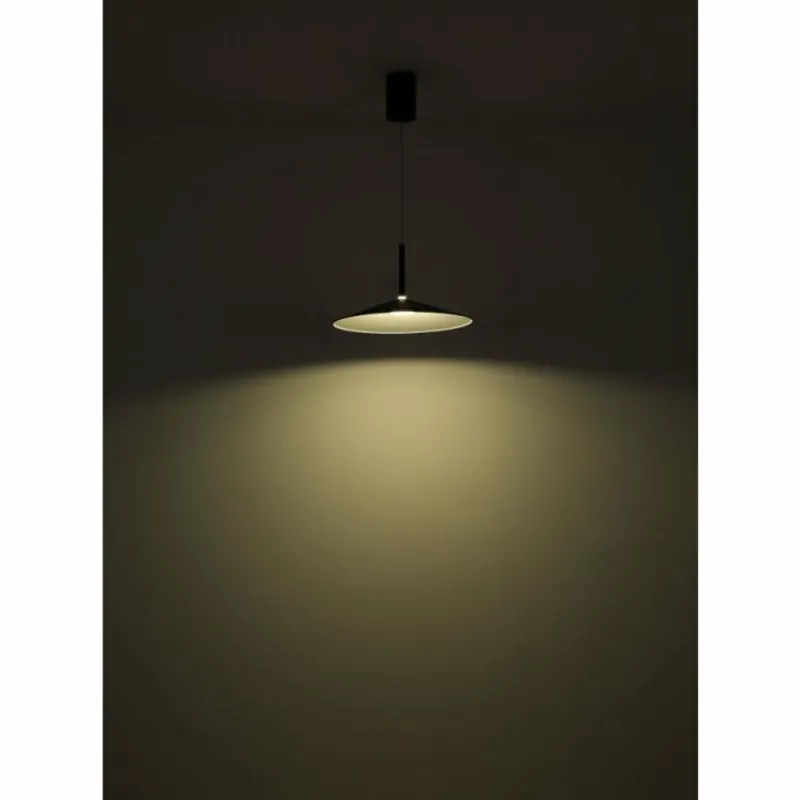 Luminaires Globo Lighting Lampone Suspension LED Noir, 1 lumière* Suspensions