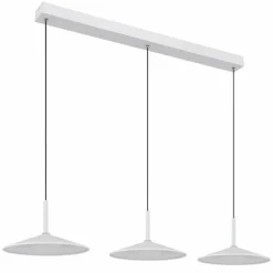 Luminaires Globo Lighting Lampone Suspension LED Blanc, 1 lumière* Éclairage Led