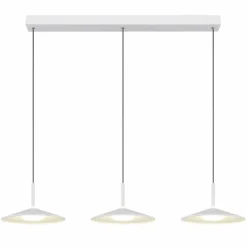 Luminaires Globo Lighting Lampone Suspension LED Blanc, 1 lumière* Éclairage Led