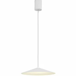Luminaires Globo Lighting Lampone Suspension LED Blanc, 1 lumière* Éclairage Led