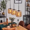 hofstein Lauden Suspension Ambre, 3 lumières