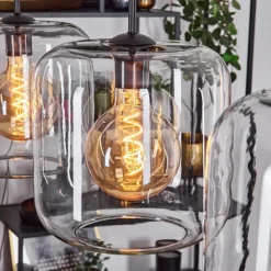 hofstein Lauden Suspension Clair, 4 lumières