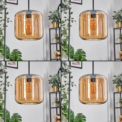 hofstein Lauden Suspension Noir, 4 lumières