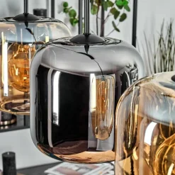 hofstein Lauden Suspension Noir, 3 lumières