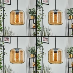 hofstein Lauden Suspension Noir, 3 lumières