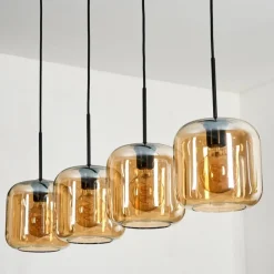 hofstein Lauden Suspension Noir, 4 lumières