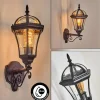 Luminaires Rustiques-hofstein Lavajo Luminaire extérieur, Lampe murale d´extérieur Noir, 1 lumière