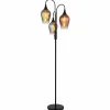 Luminaires Globo Lighting Lavus Lampadaire Noir, 3 lumières