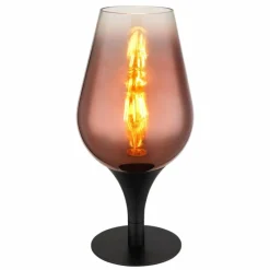 Luminaires Globo Lighting Lavus Lampe à poser Noir, 1 lumière