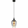 Luminaires Globo Lighting Lavus Suspension Noir, 1 lumière