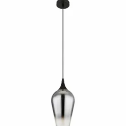 Luminaires Globo Lighting Lavus Suspension Noir, 1 lumière