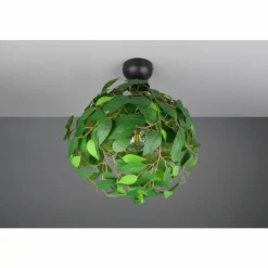 Luminaires Reality Leavy Plafonnier Noir, 1 lumière* Plafonniers