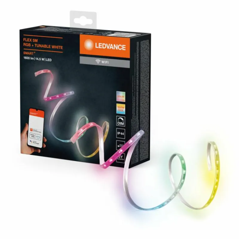 Luminaires Ledvance LED Bande LED LED Blanc, 1 lumière, Changeur de couleurs