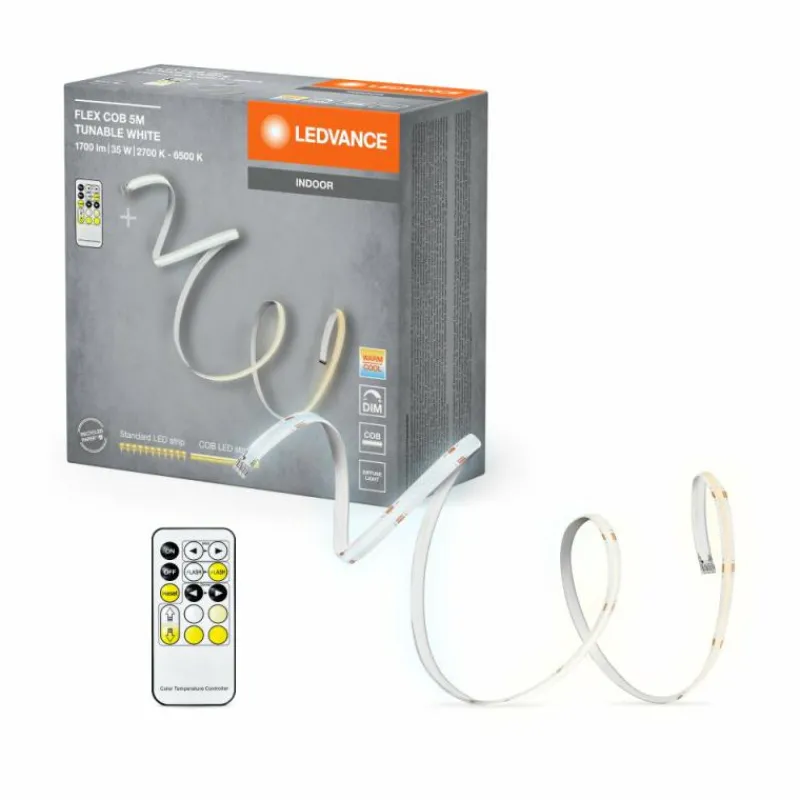 Luminaires Ledvance LED Bande LED LED Jaune, 1 lumière, Télécommandes* Rubans Led