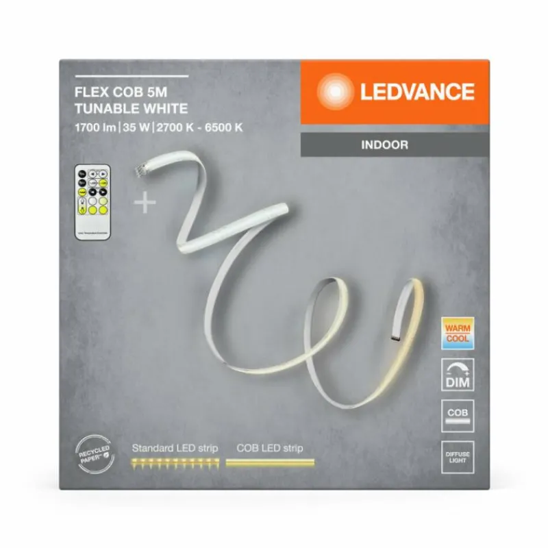 Luminaires Ledvance LED Bande LED LED Jaune, 1 lumière, Télécommandes* Rubans Led