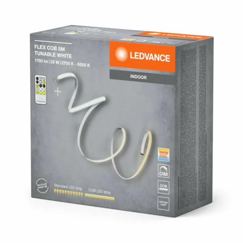 Luminaires Ledvance LED Bande LED LED Jaune, 1 lumière, Télécommandes* Rubans Led