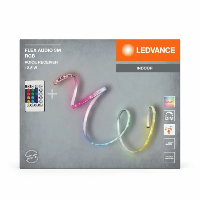 Luminaires Ledvance LED Bande LED LED Blanc, 1 lumière, Télécommandes, Changeur de couleurs* Rubans Led