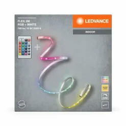 Luminaires Ledvance LED Bande LED LED Blanc, 1 lumière, Télécommandes, Changeur de couleurs* Rubans Led