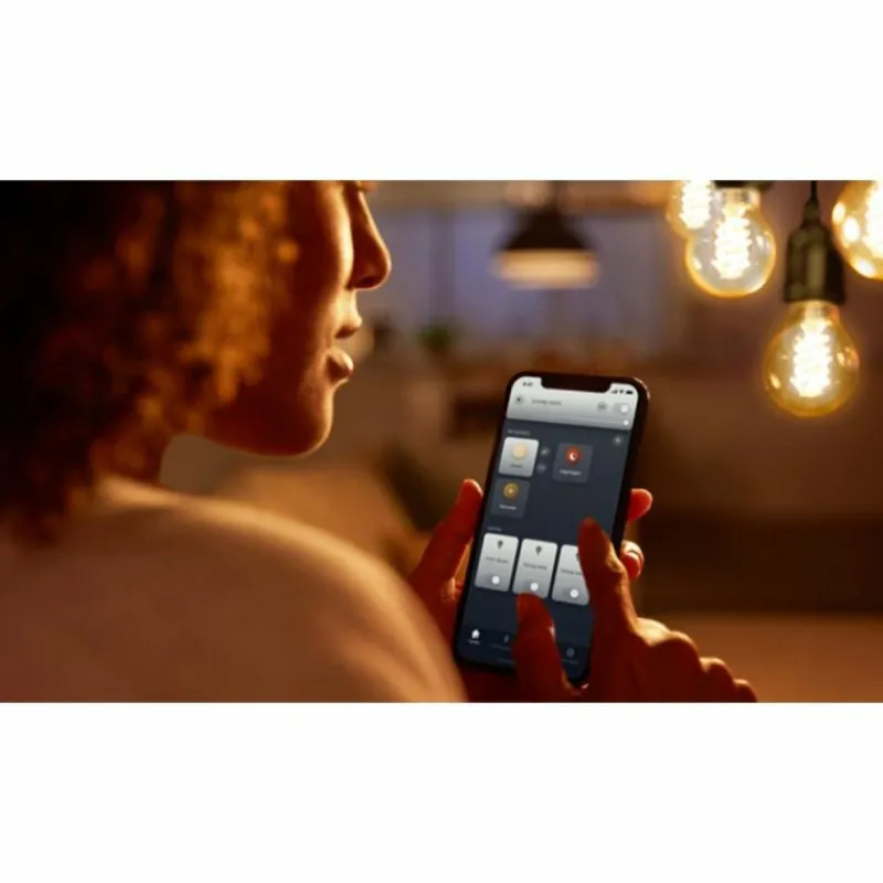 Luminaires Philips LED E27 7 Watt 2200 - 4500 Kelvin 550 Lumen Philips Hue White Ambiance