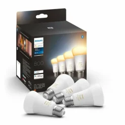 Luminaires Philips LED E27 6 Watt 2200 - 6500 Kelvin 570 Lumen Philips Hue White Ambiance